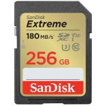 Карта памяти SanDisk SD  256GB C10 UHS-I U3 R180/W130MB/s Extreme V30