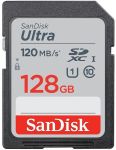 Карта памяти SanDisk SD  128GB C10 UHS-I R140MB/s Ultra