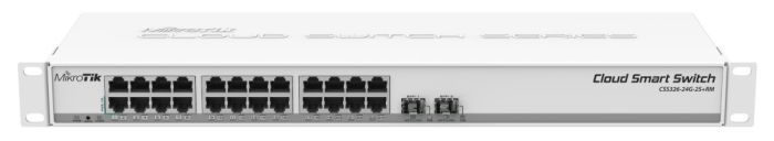 Комутатор MikroTik Cloud Smart Switch MikroTiK CSS326-24G-2S+RM