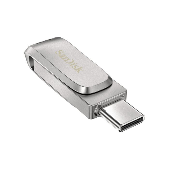 SanDisk   32GB USB 3.1 Type-A + Type-C Dual Drive Luxe Silver