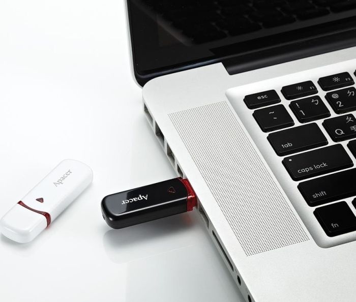 Накопичувач Apacer  32GB USB 2.0 Type-A AH333 Білий