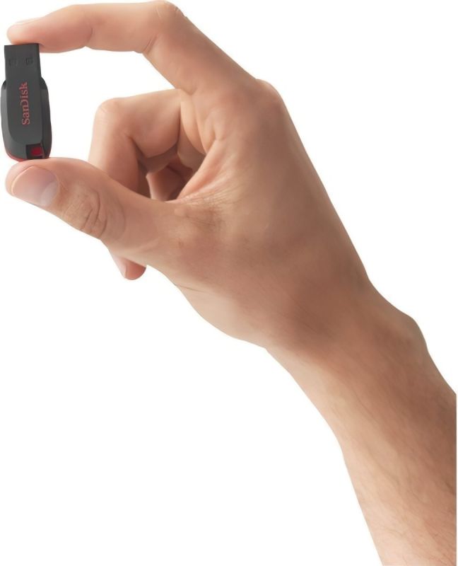 SanDisk   32GB USB 2.0 Type-A Cruzer Blade Black