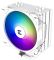 Zalman CPU cooler CNPS9X Performa, ARGB, LGA1851, 1700, 1200, 115x, AM5, AM4 4pin, PWM, 3pin+5VARGB, TDP180W, white