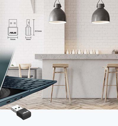 WiFi-адаптер ASUS USB-AX55 nano AX1800, USB