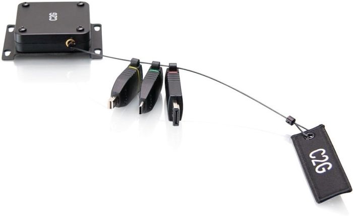 Adapters Set retractable C2G Adapter Ring HDMI > mini Display Port, Display Port, USB-C