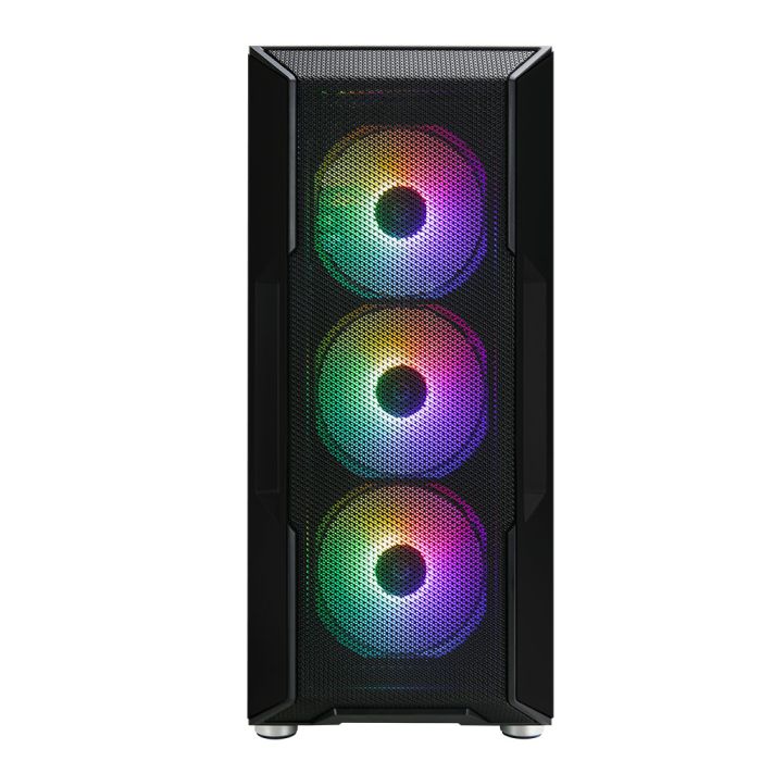 Корпус Zalman I3 Neo без БЖ, 1xUSB3.0, 2xUSB2.0, 4x120мм RGB, VGA 355мм, LCS ready, TG Side Panel, ATX, чорний
