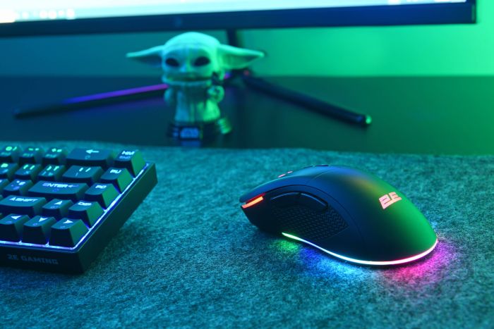 Миша 2E GAMING MG350 WL, RGB, USB-A/WL, чорний