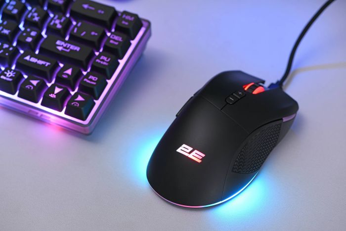 Миша 2E GAMING MG350 WL, RGB, USB-A/WL, чорний