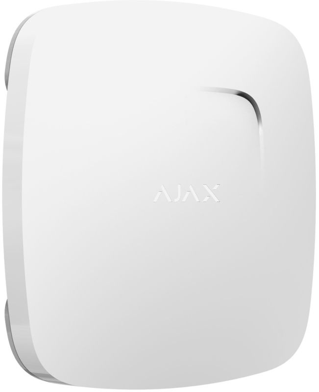 Датчик дыма и угарного газа Ajax FireProtect Plus, Jeweler, беспроводной, белый
