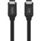 Кабель USB-C > USB-C зарядки/синхронизации Belkin 0.8м, 100Вт, Type-С, USB4, 40Гбс, черный