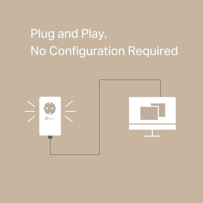 TP-LINK Powerline Kit  AV1000, 1xGE, (TL-PA7017 2шт), Розетка TP-Link TL-PA7017PKIT