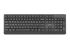 2E Keyboard membrane KS220 106key, WL, EN/UK/RU, black