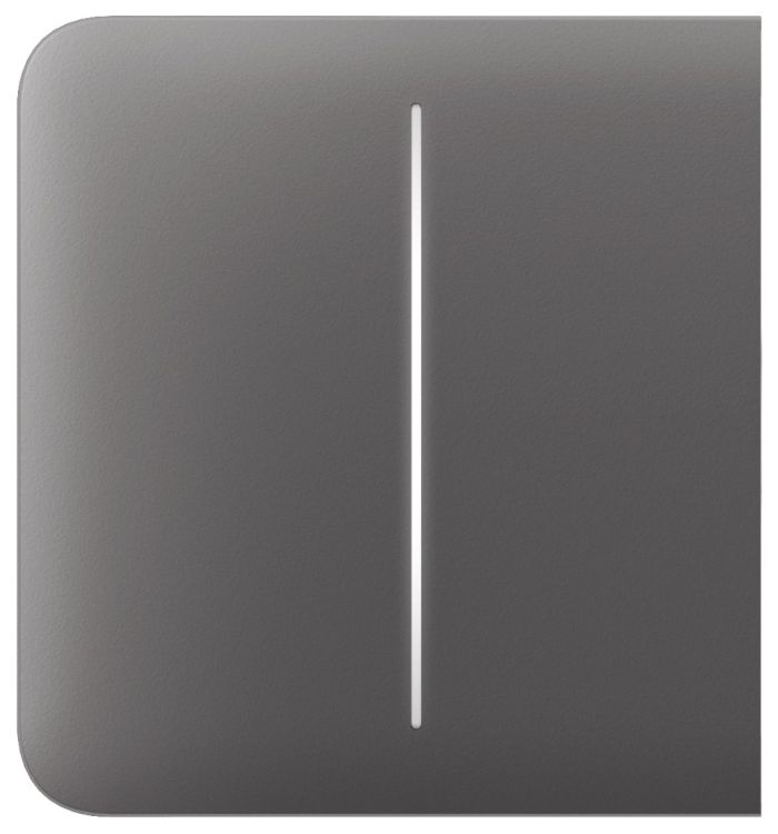 Кнопка боковая для двухклавишного выключателя Ajax SideButton 2-gang for LightSwitch , Jeweler,   беспроводной, grey