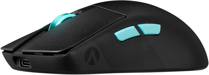Мышь ASUS ROG Harpe Ace Aim Lab Edition, RGB, USB-A/WL/BT, чёрный