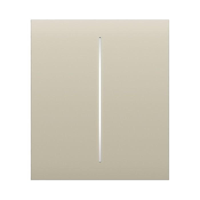 Кнопка центральна для двоклавішного вимикача Ajax CenterButton 2-gang for LightSwitch, Jeweler, бездротовий, ivory