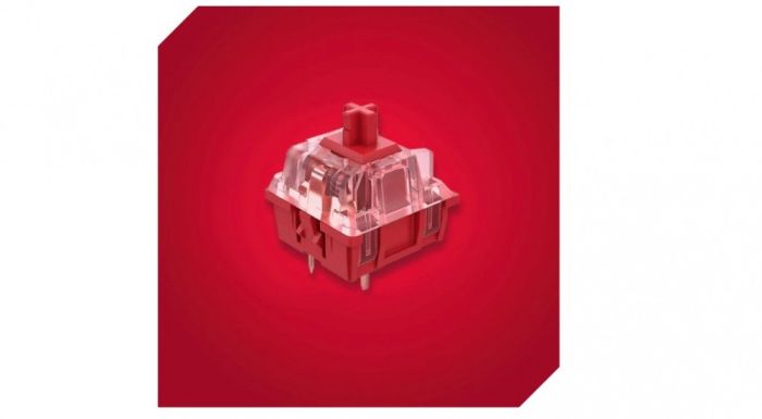 HyperX mechanical keyboard Alloy Origins Core PBT 87key, AqUK, USB-A, EN/UA, RGB, black