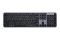 2E Keyboard membrane KS240 110key, WL/BT, EN/UK/RU, grey-black