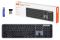 2E Keyboard membrane KS240 110key, WL/BT, EN/UK/RU, grey-black
