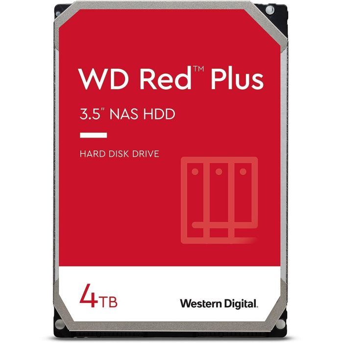 Жесткий диск WD  4TB 3.5" 5400 256MB SATA Red Plus NAS