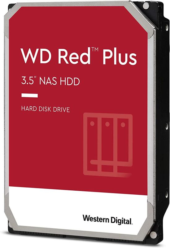 Жесткий диск WD  6TB 3.5" 5400 256MB SATA Red Plus NAS