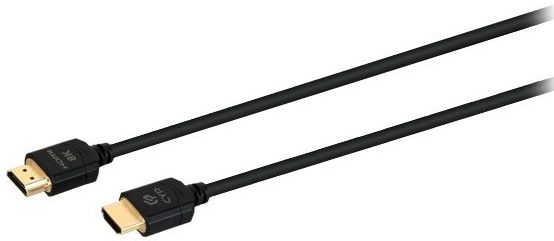 Кабель HDMI,  , 8K certified, 2.0M, 30AWG Черный Cypress CBL-H600-020