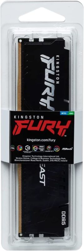 Память ПК Kingston DDR5   8GB 5200 FURY Beast