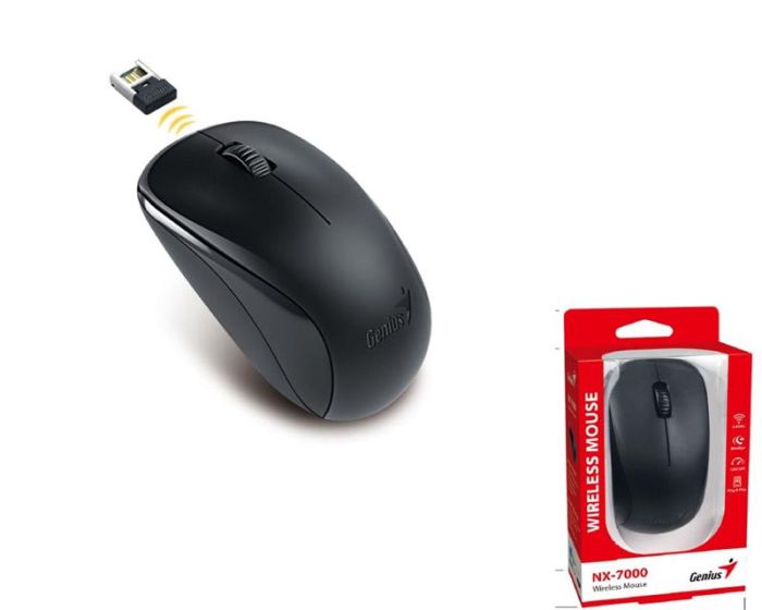 Genius Mouse NX-7000, WL, black
