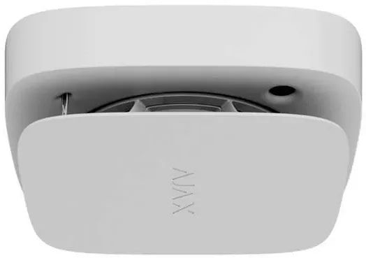 Smoke, temperature and carbon monoxide detector Ajax FireProtect 2 RB Heat Smoke CO Jeweler, replaceable battery, wireless, white