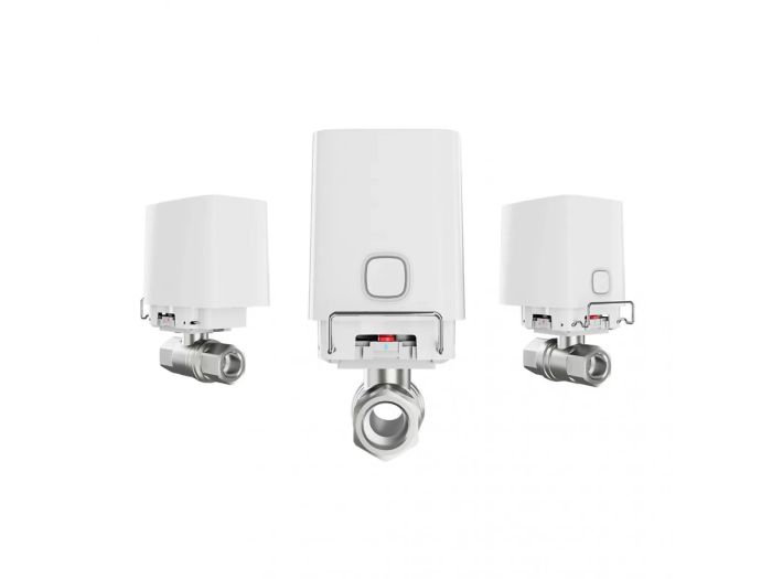 Умный шаровой кран Ajax WaterStop 3/4" Jeweler, беспроводной, белый