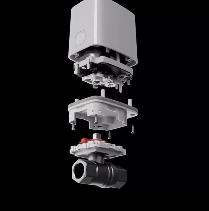 Умный шаровой кран Ajax WaterStop 3/4" Jeweler, беспроводной, белый