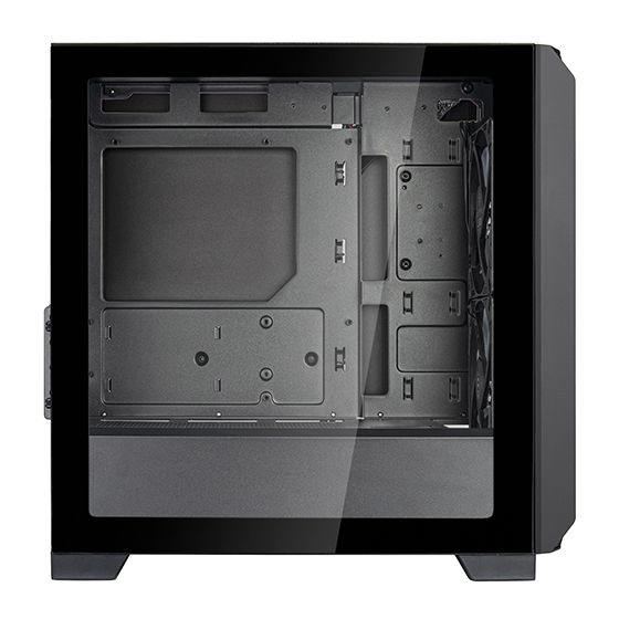 Корпус SilverStone Fara FA312Z-BG без БП 2xUSB3.0 2x140мм ARGB VGA 365мм LCS ready TG Side Panel mATX чёрный