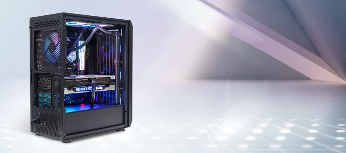 Корпус SilverStone Fara FA511Z-BG без БЖ, 2xUSB3.0, 3x120мм, ARGB VGA 360мм, LCS ready, TG Side Panel, ATX, чорний