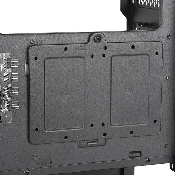 Корпус SilverStone Fara FA511Z-BG без БЖ, 2xUSB3.0, 3x120мм, ARGB VGA 360мм, LCS ready, TG Side Panel, ATX, чорний