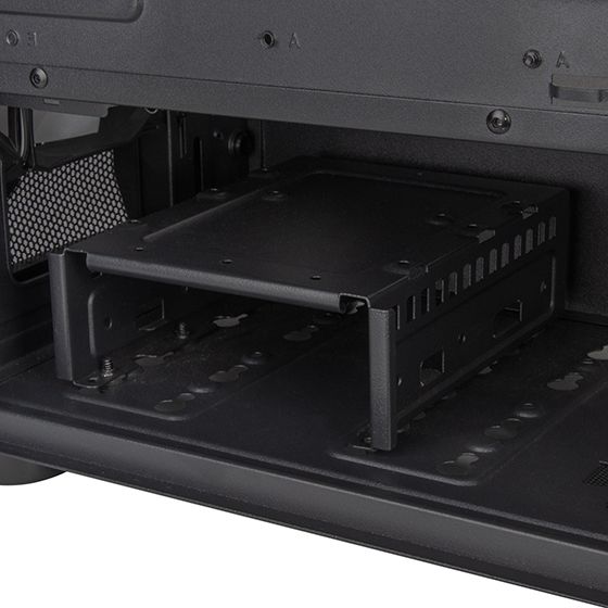 Корпус SilverStone Fara FA511Z-BG без БЖ, 2xUSB3.0, 3x120мм, ARGB VGA 360мм, LCS ready, TG Side Panel, ATX, чорний