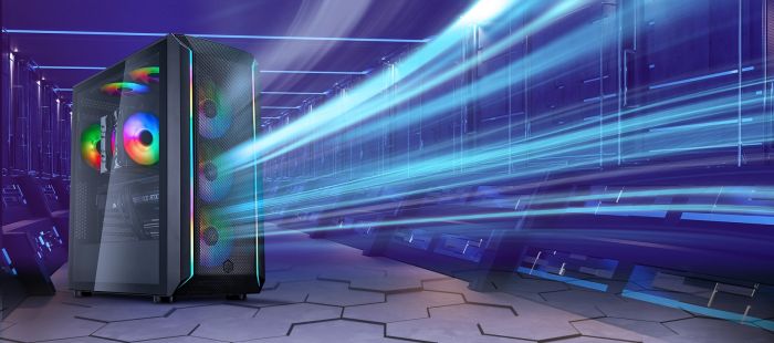 Корпус SilverStone Fara FA511Z-BG без БЖ, 2xUSB3.0, 3x120мм, ARGB VGA 360мм, LCS ready, TG Side Panel, ATX, чорний