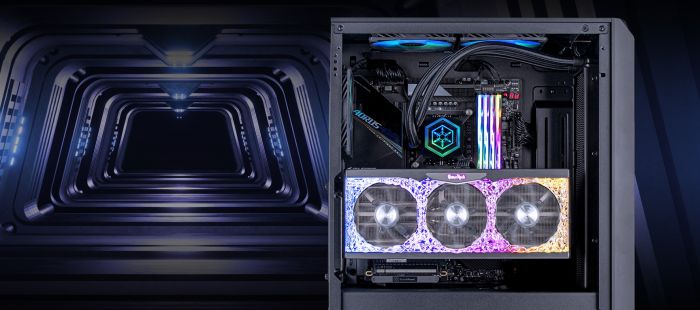 Корпус SilverStone Fara FA511Z-BG без БЖ, 2xUSB3.0, 3x120мм, ARGB VGA 360мм, LCS ready, TG Side Panel, ATX, чорний