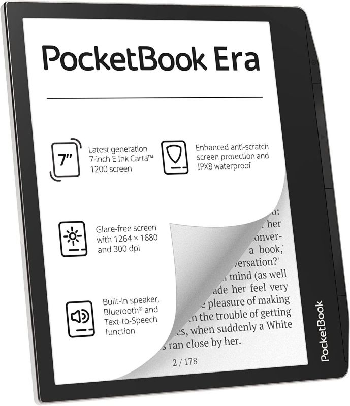 Електронна книга PocketBook 700 Era, Stardust Silver