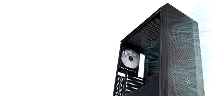 Корпус SilverStone Fara FAR1B-PRO-V2 без БЖ, 2xUSB3.0, 1xUSB2.0, 4x120мм, ARGB VGA 340мм, LCS ready, TG Side Panel, ATX, чорний