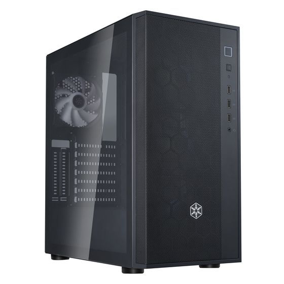 Корпус SilverStone Fara FAR1B-PRO-V2 без БЖ, 2xUSB3.0, 1xUSB2.0, 4x120мм, ARGB VGA 340мм, LCS ready, TG Side Panel, ATX, чорний