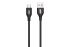 2E Сable USB-A > USB-C charge/data, 1m, Type-C, Glow, black