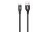 2E Сable USB-A > microUSB charge/data, 1m, Glow, black