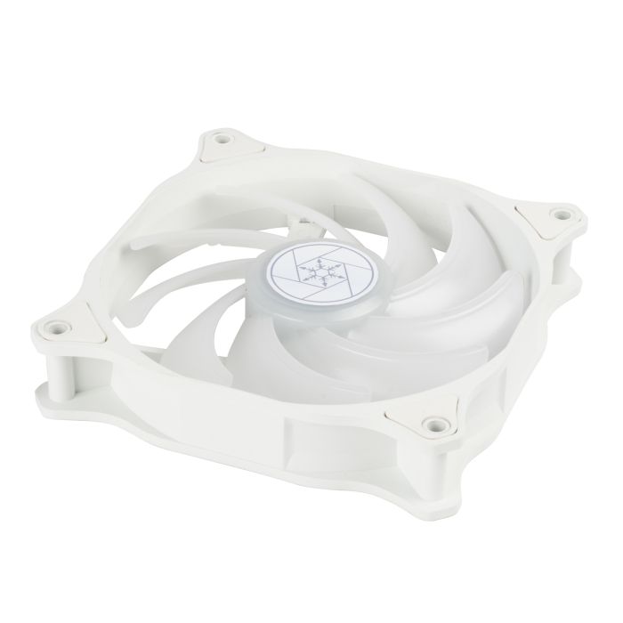 SilverStone Case Fan Air Blazer 120RW-ARGB, 120mm, 600-2200rpm, 4pin PWM, 3pin +5VARGB, 7.4-35.6dBa, W,hite