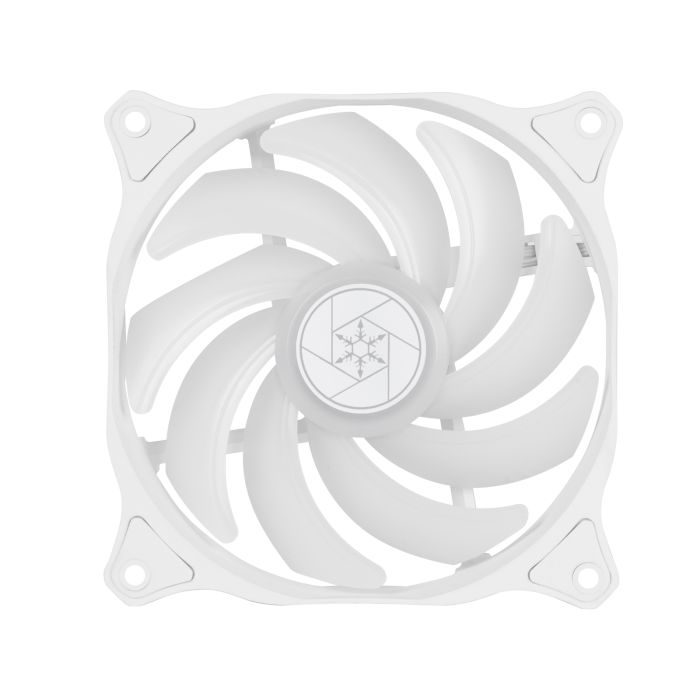 SilverStone Case Fan Air Blazer 120RW-ARGB, 120mm, 600-2200rpm, 4pin PWM, 3pin +5VARGB, 7.4-35.6dBa, W,hite