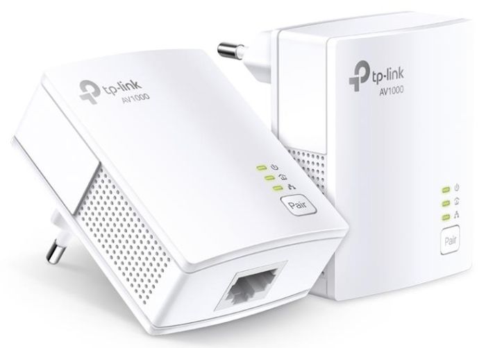TP-LINK Powerline Kit  AV1000, 1xGE, (TL-PA7017 2шт) TP-Link TL-PA7017KIT