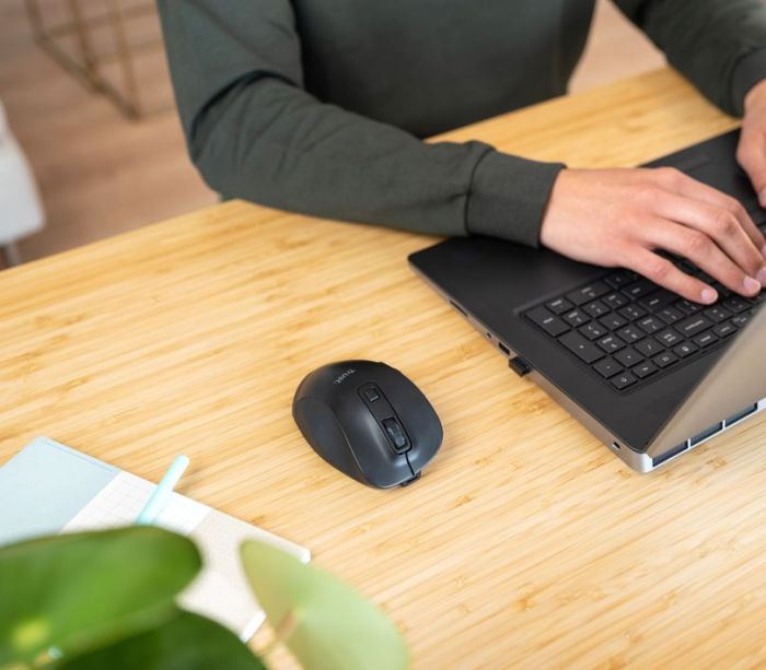 Мышь Trust Fyda Rechargeable ECO, WL, Чорний