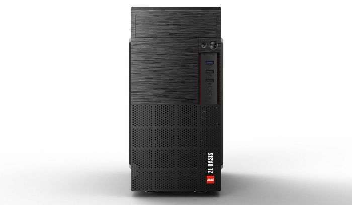 Корпус 2E Basis RD860-3U без БЖ, 1xUSB3.0, 2xUSB2.0, VGA 320мм, mATX, чорний