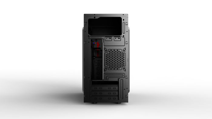 Корпус 2E Basis RD860-3U без БЖ, 1xUSB3.0, 2xUSB2.0, VGA 320мм, mATX, чорний