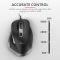 Mouse Trust Fyda Comfortable ECO, USB-A, Чорно-сірий