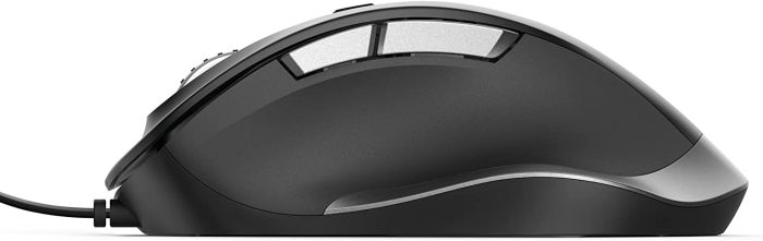 Mouse Trust Fyda Comfortable ECO, USB-A, Чорно-сірий