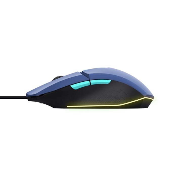 Mouse Trust GXT 109 FELOX, RGB, USB-A, Синій